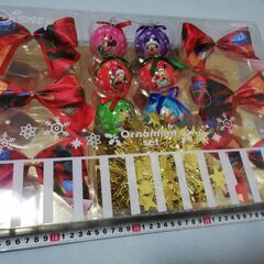 【未使用品】クリスマス♪ミッキー＆ミニー♪オーナメントセット♪♪♪