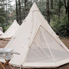 Naturehike ワンポールテント 綿布テント タープセット