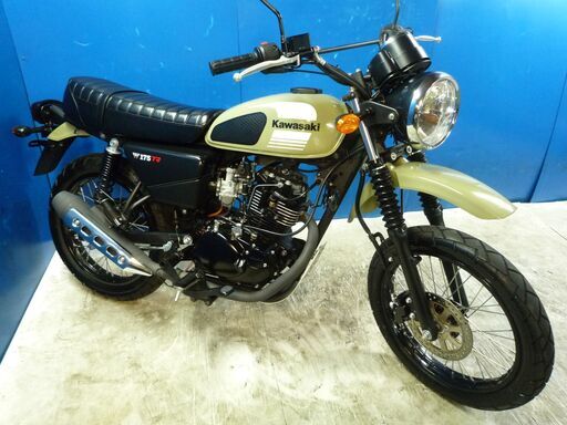 KAWASAKI W175TR 緑 格安配送キャンペーン 期間限定 諸経費０円 自賠責保険加入で乗れます 始動確認済み 即納車有り 横浜 都筑 宮前 P-Yard