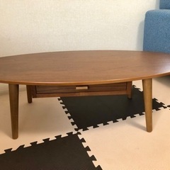 【ネット決済】ローテーブル 家具 NOCE(ノーチェ) 茶色 