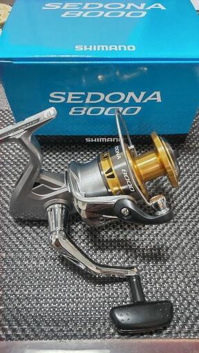【値下げ】釣具　シマノ リール　SEDONA8000　新品　タマン