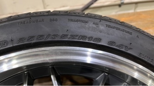 rays a/x 18インチ ADVAN work ssr