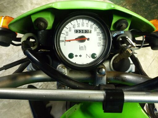 KAWASAKI KSR110 黒/緑 格安配送キャンペーン 期間限定 諸経費0円