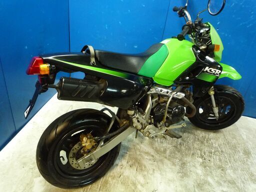 KAWASAKI KSR110 黒/緑 格安配送キャンペーン 期間限定 諸経費0円