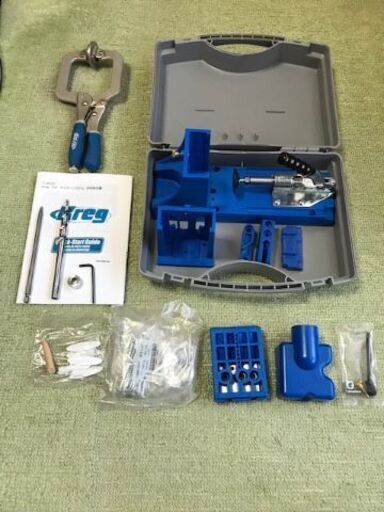 【値段を下げました】ポケットホール治具　Kreg K4 マスターシステム