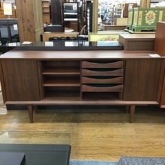 KK-88【ご来店頂ける方限定】新入荷　ジョンリビング　志岐インテリア　ウォールナットサイドボード