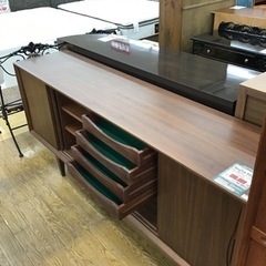 KK-88【ご来店頂ける方限定】新入荷　ジョンリビング　志岐インテリア　ウォールナットサイドボード