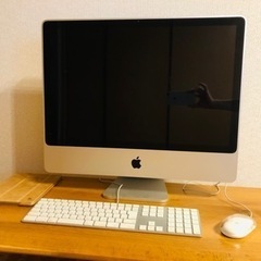 iMac (24-インチ)  Macマウス　キーボード付