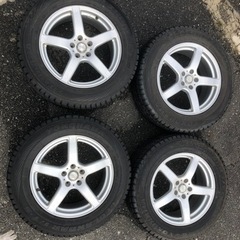 18インチアルミホイール　スタッドレスタイヤ4本セット