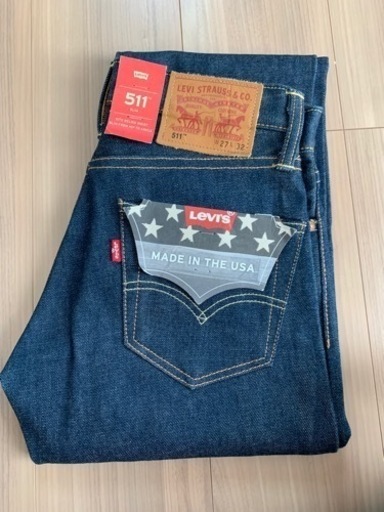 【新品・未使用】LEVI‘S WHITE OAK SELVEDGE 米国製 W27