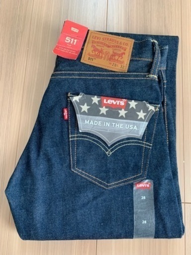 【新品・未使用】LEVI‘S WHITE OAK SELVEDGE 米国製 W28