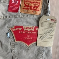 【新品・未使用】LEVIS リーバイス　513 チノパン　W30