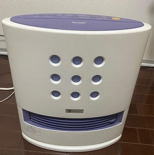 SHARP セラミックファンヒーター　加湿and除菌イオン