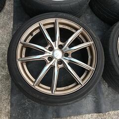 wedsレオニス18インチタイヤ4本セット