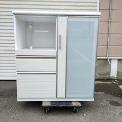 レンジボード ニトリ カウンターポスティア90 食器棚 収納家具