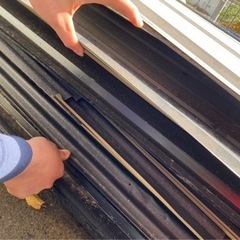 トタン　約30枚　引き取り限定 トタン 約30枚 引き取り限定