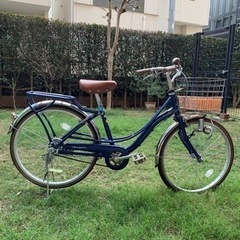 小学生女子自転車