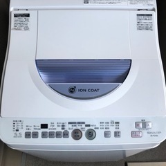 SHARP 電気洗濯乾燥機 5.5kg ES-TG55L 2012年式