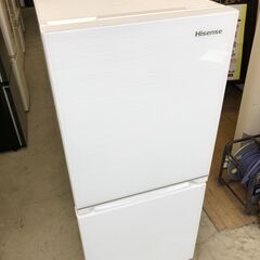 【動作保証あり】Hisense 2020年 HR-G13B 134L 2ドア冷凍冷蔵庫【管理KRR343】
