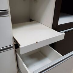 レンジボード 2枚扉 ホワイト【トレファク上福岡】