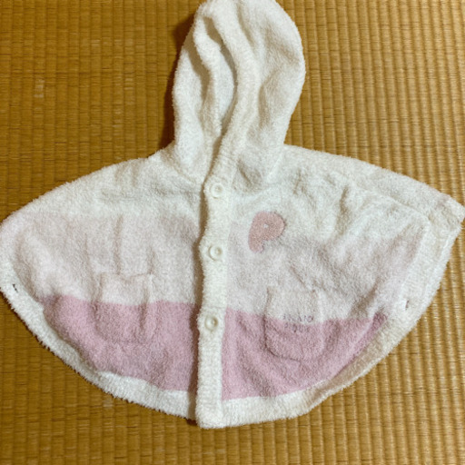 ジェラートピケベビーポンチョ Sanamama 北九州の子供用品の中古あげます 譲ります ジモティーで不用品の処分