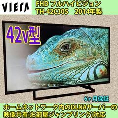 ［取引完了］6ヶ月保証　パナソニック　42v型　TH-42C30...