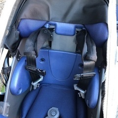 美品！ギュットクルームEX 2021 前後チャイルドシート付き マットネイビー