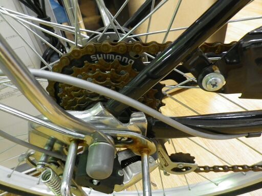 Mugello シティサイクル 6速 ブラック 27インチ （岐阜県引き取り