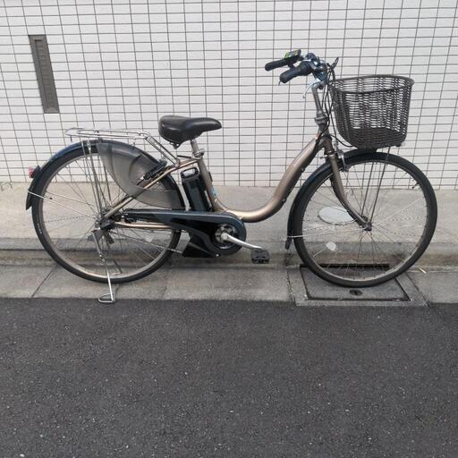 受付中 ヤマハ  パスナチュラ XL（2018年) 新基準(12.3ah) 26インチ(子供乗せ)ゴールド 電動自転車
