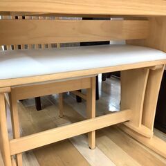 ダイニング4点セット(半円)です【トレファク 岸和田】