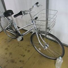 B574☆限定特価 ブリヂストン PREVIOベルト 5段 シルバー☆ 中古自転車