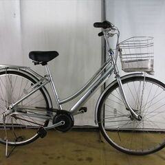 B575★限定特価　ブリヂストン　アルベルトロイヤル　シルバー★ 中古自転車 【27インチ 】