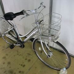 B575★限定特価　ブリヂストン　アルベルトロイヤル　シルバー★ 中古自転車 【27インチ 】