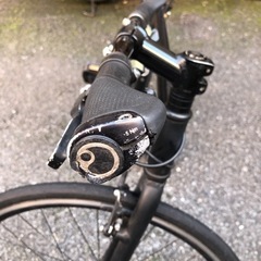 商談中　FUJI PAETTE 17型　黒　クロスバイク　自転車　ドリンクホルダー付　フジ　クロスバイク