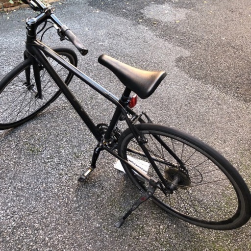 商談中 FUJI PAETTE 17型 黒 クロスバイク 自転車 ドリンクホルダー付 ...