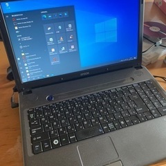 (売約済)高速CPU 搭載機！EPSON Endeavor　NJ3700eその④　新品SSD　memory8G Win10 pro 64bit