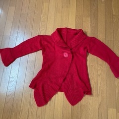 赤いセーター