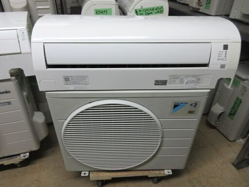 K03017　ダイキン　中古エアコン　主に6畳用　冷2.2kw ／ 暖2.2kw