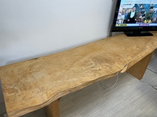 1枚板テーブル 無垢天板 カウンターテーブル