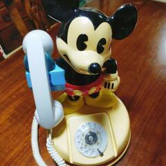 ミッキーマウスダイヤル式電話器