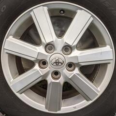 トヨタ　ヴォクシー　純正アルミ トヨタvoxy ボクシー 90 17インチ 純正アルミホイールタイヤセット