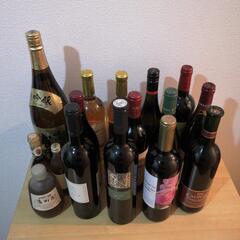 ワイン（赤・白・ロゼ）、日本酒など総勢16本