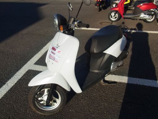 千葉県富里市リサイクルショップセコンドハンド 原付 バイク AF61 Today 50CC 4サイクル ホンダ HONDA 中古 白 税込￥66,000-