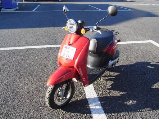 千葉県富里市リサイクルショップセコンドハンド 原付 バイク AF61 Today 50CC 4サイクル ホンダ HONDA 中古 赤 税込￥66,000-