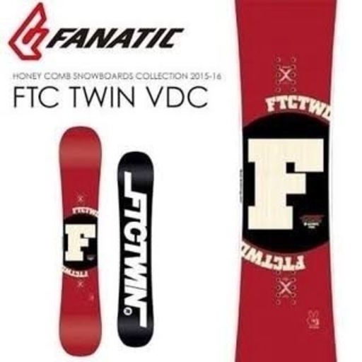 fanatic FTC TWIN VDC154cm美品ファナティックスノーボード