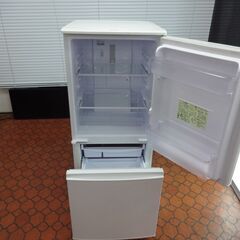 ID 987990 冷蔵庫2ドア シャープ137L 2018年製 SJ-D140-W
