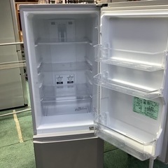 【リサイクルサービス八光　田上店　安心の1か月保証　配達設置ok】三菱電機 MITSUBISHI ELECTRIC MR-P17Y-S [冷蔵庫 Pシリーズ （168L・右開き） ピュアシルバー]