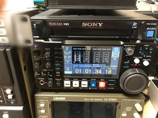 SONY XDCAM PDW-HD1500 23GB DISC5枚 書き込みソフト有り