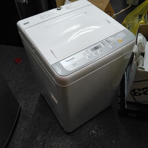 パナソニック　5キロ洗濯機　2018年式　札幌　リサイクルショップ　ホームプラスリサイクル　白石区