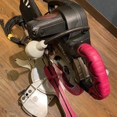 日立　HITACHI 190㎜ 卓上スライド丸のこ C7RSHC スライドマルノコ スライド丸ノコ チップソー付き　美品